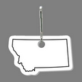 Zippy Clip & State of Montana Shaped Tag